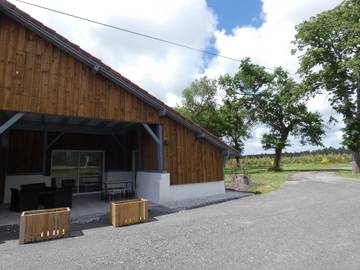 Gîte pour 4 personnes, avec terrasse à Herm