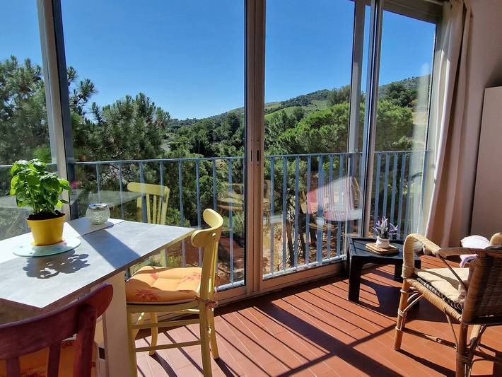 Gîte pour 4 personnes, avec Terrasse à Banyuls-sur-Mer