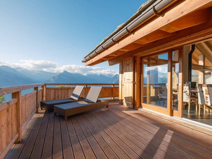 Location de vacances pour 9 personnes, avec jardin et balcon à Nendaz - 2