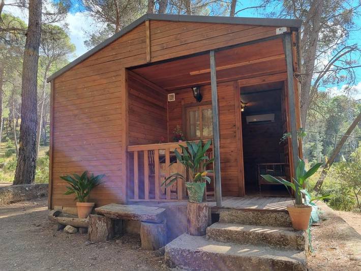 Camping für 3 Personen, mit Terrasse und Pool sowie Garten in Andalusien - 3