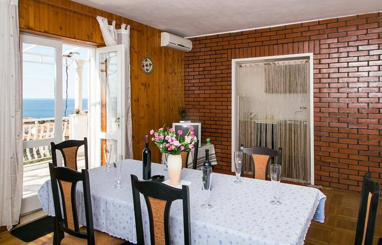 Apartamento para 5 personas, con Vistas al mar y Balcón en Dubrovnik