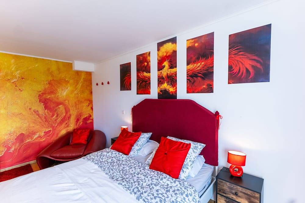 Chambres D'hôte Chez Phil, Chambre Thème Feu in La Pomarède, Región de Carcassonne