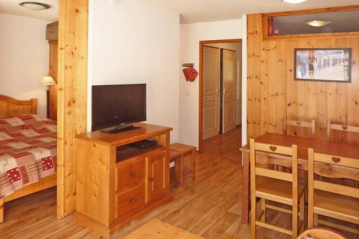 Ganze Wohnung, Les Orres 1800 Appartement 6 Pers vue Pistes in Les Orres, Nationalpark Écrins