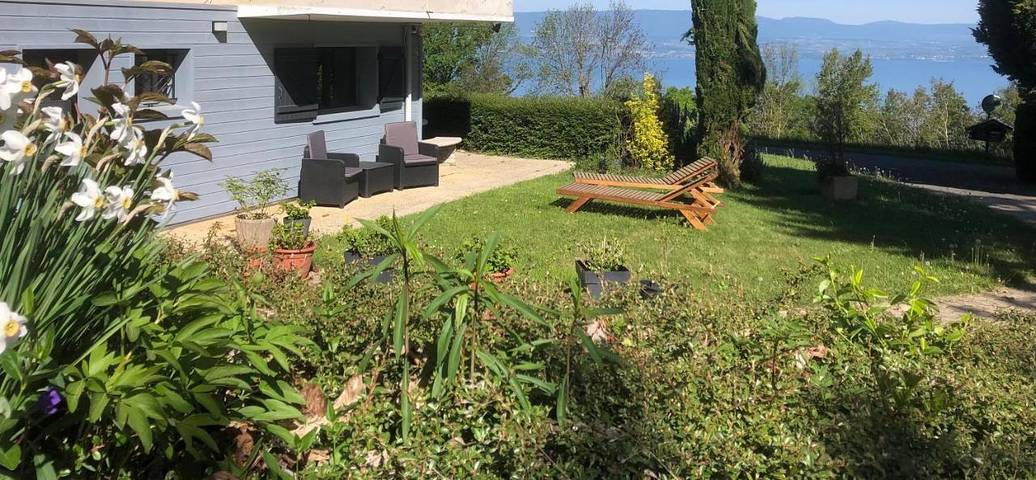 Appartement de vacances pour 2 personnes, avec vue sur le lac ainsi que vue et jardin - 1