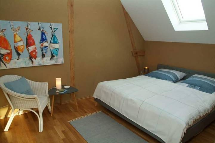 Ferienwohnung für 2 Personen, mit Terrasse und Garten sowie Sauna in Vogelsang-Warsin - 2