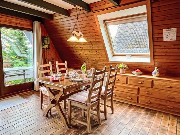 Ferienhaus für 5 Personen, mit Balkon und Ausblick sowie Garten in Oberschwaben - 2