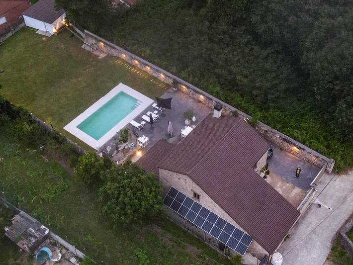 Location de vacances pour 9 personnes, avec piscine et jardin à Padrón - 3