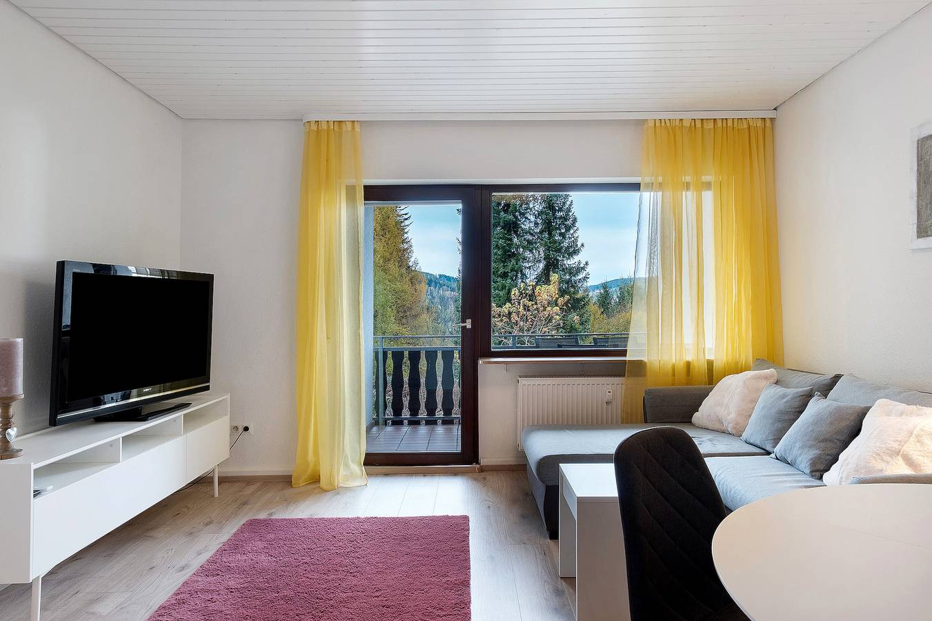 Ganze Wohnung, Ferienwohnung 'Bergblick' mit Balkon und Wi-Fi in Triberg, Südschwarzwald