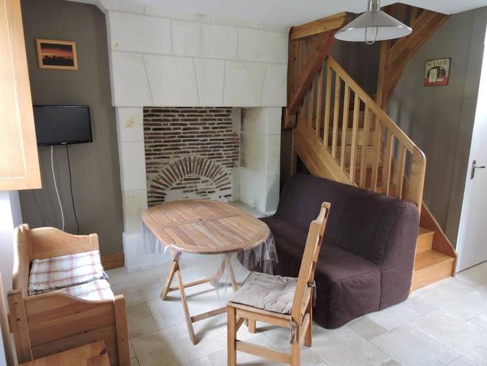 Maison de vacances pour 4 personnes, avec vue et jardin