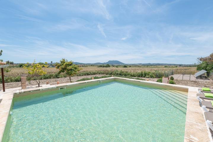 Finca für 6 Personen, mit Terrasse in Montuïri - 2