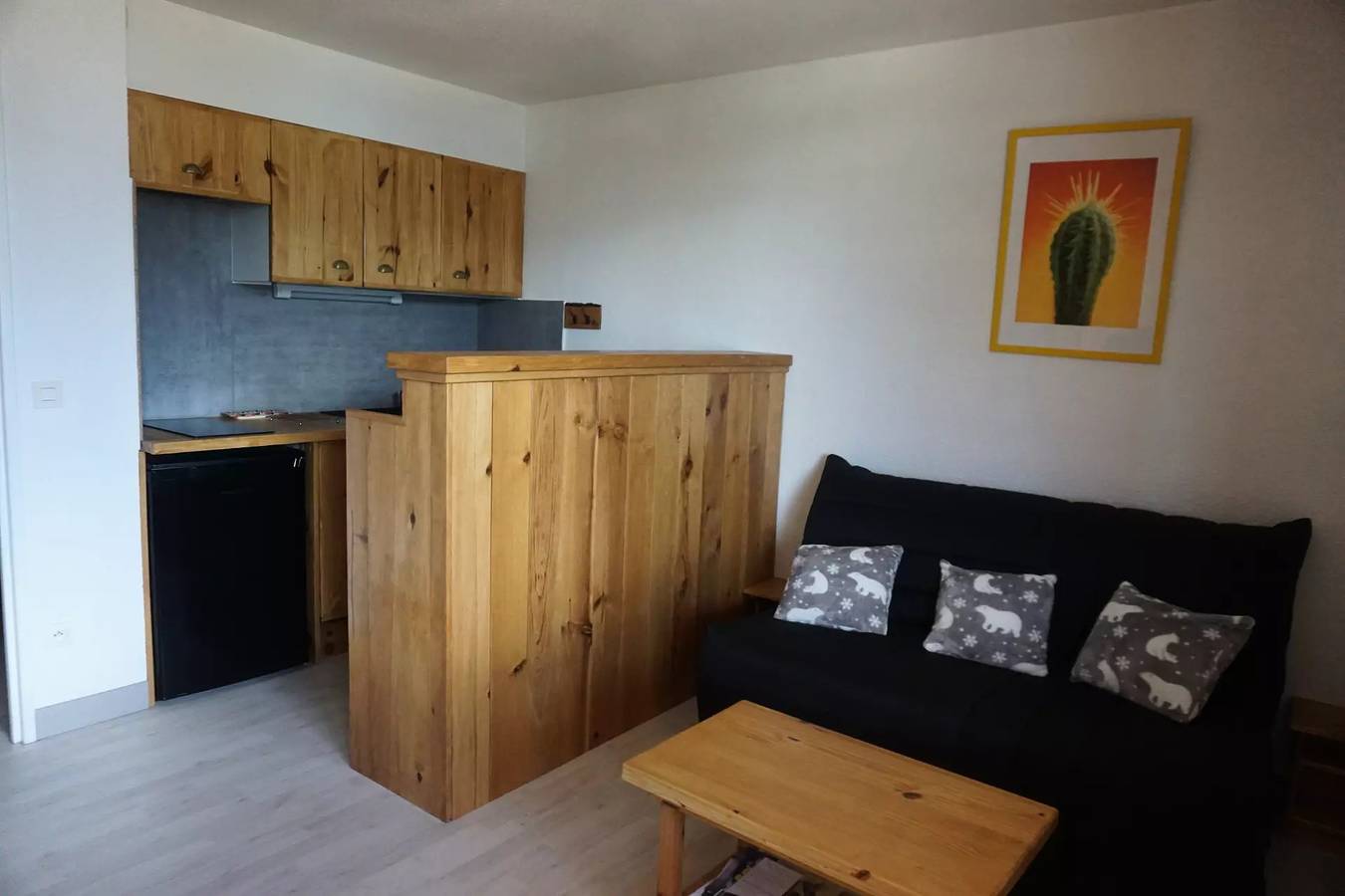 Studio entier, Studio cabine 4 personnes in Orcières, Parc national des Écrins