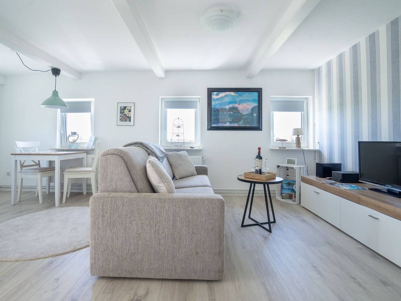 Ganze Ferienwohnung, Ferienwohnung Lütje Knutt Nordstrand in Nordstrand (Gemeinde), Nordstrand