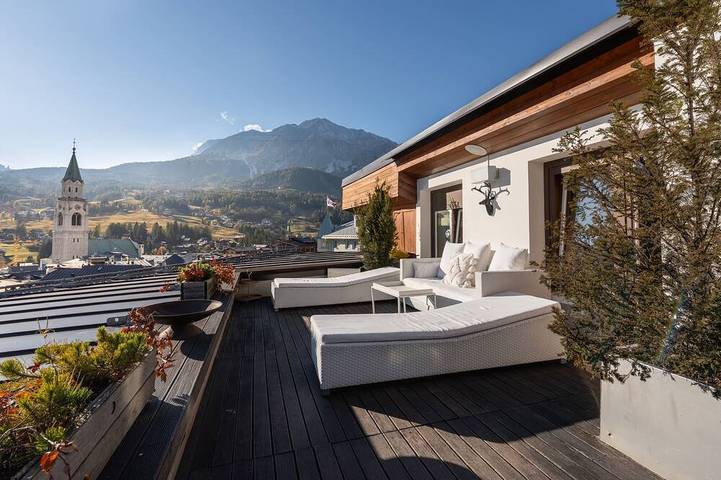 Chalet für 10 Personen, mit Sauna und Balkon in Cortina d'Ampezzo