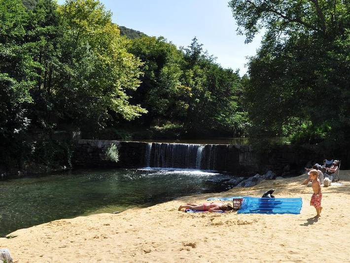 Camping Les Cerisiers du Jaur - Mobilheim 4 personen - Cottage Bigarreau in Saint-Pons-de-Thomières, Béziers und Umgebung