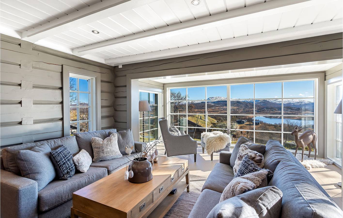 Ferienhaus für 10 Personen mit Sauna in Vinje