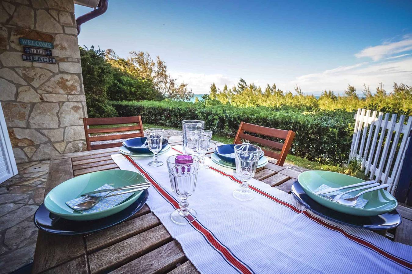 Vakantiehuis met uitzicht op de baai van Piran  in Savudrija, Umag