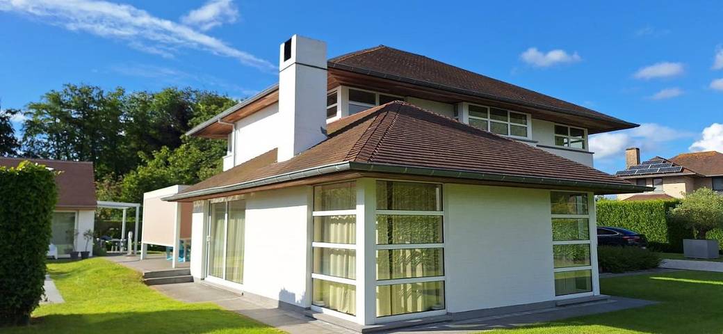 Maison de vacances pour 6 personnes, avec Terrasse et Jardin ainsi que Piscine et Vue à Gistel