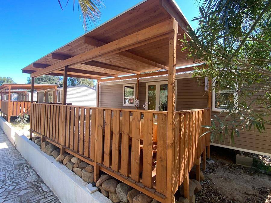 Sos Flores Camping Village - Mobile home 4 persons - Superior Sea Area (Italian style bathroom) in Arbatax, Tortolì