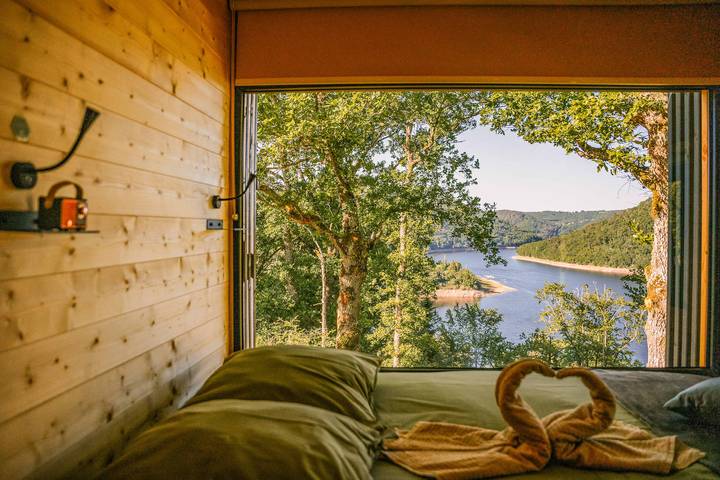 Maison de vacances pour 2 personnes, avec Jardin