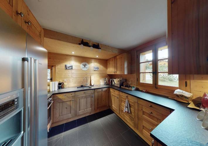 Location de vacances pour 4 personnes, avec terrasse dans Chesières - 4