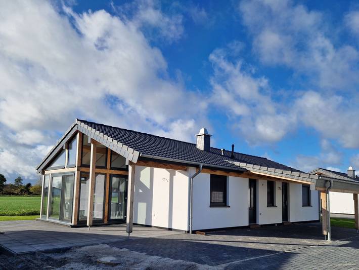 Ferienhaus für 4 Personen, mit Garten, mit Haustier