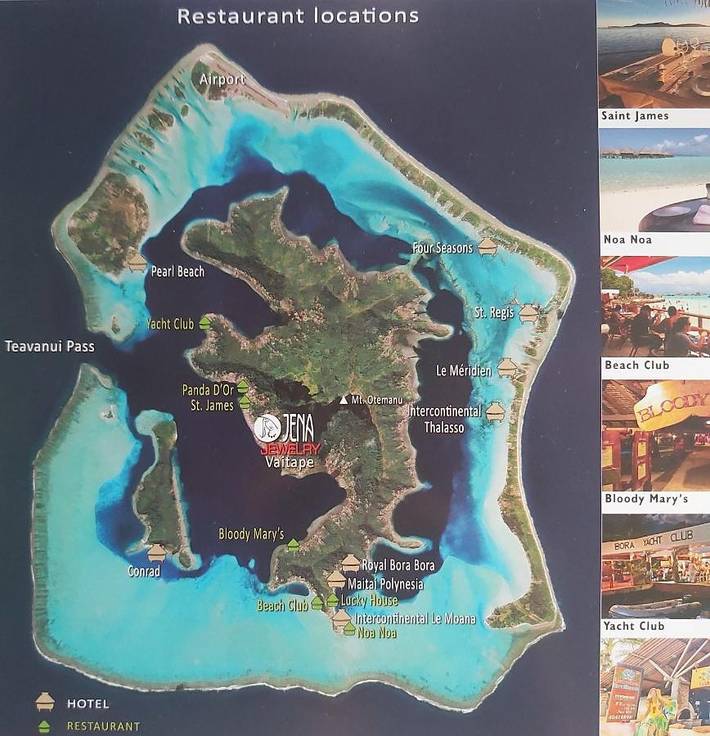 Appartamento per 2 persone, con terrazza e giardino in Bora Bora