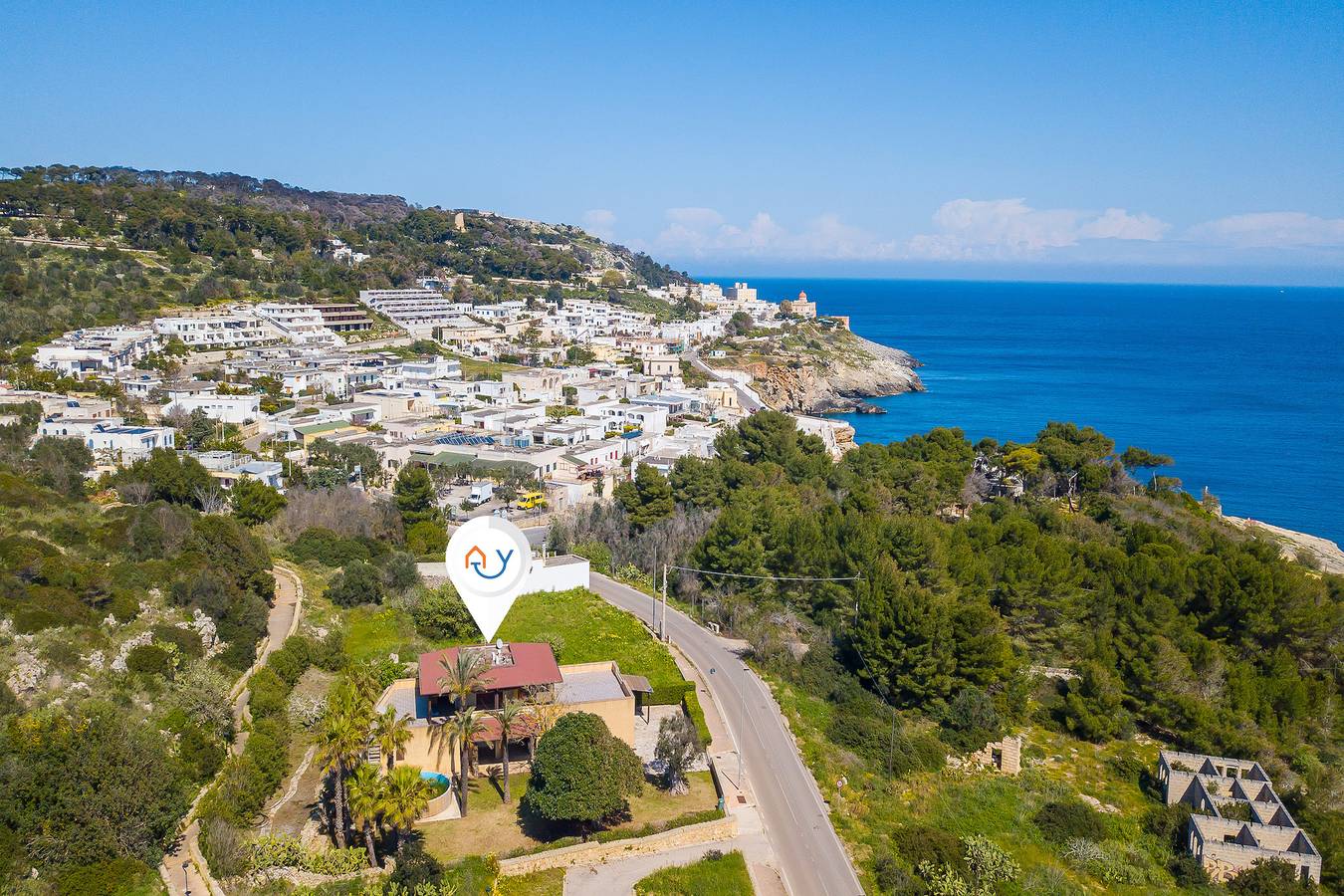 Apartamento entero, Riva Blu Apartment 3 Pool And Sea in Santa Cesarea Terme, Provincia de Lecce