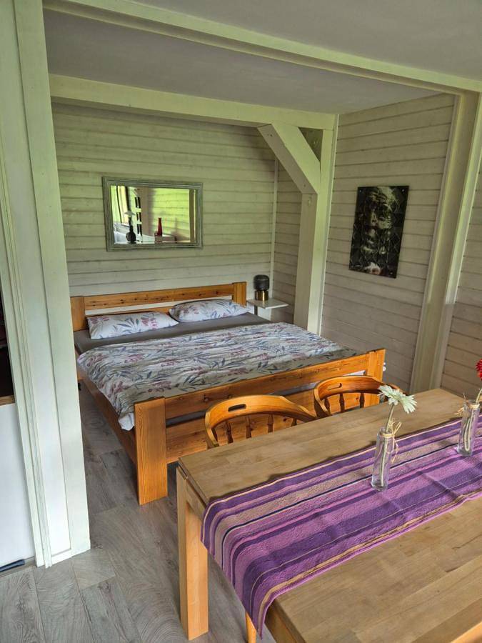 Ferienwohnung für 4 Personen, mit Balkon und Garten sowie Ausblick