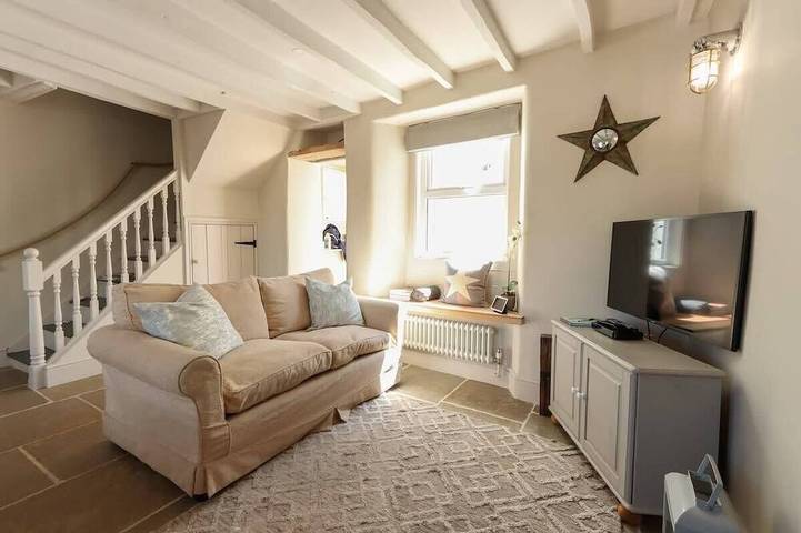 Ferienhaus für 4 Personen, mit Balkon und Garten