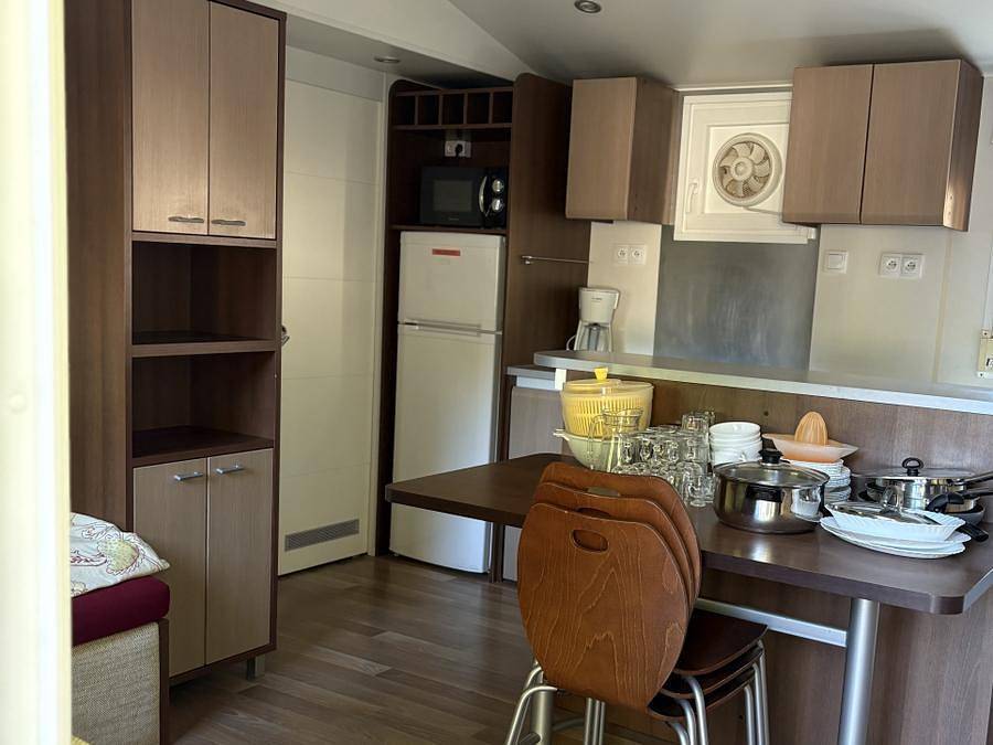 Camping De Saint Aygulf Plage - Mobilhome 5 personas - 3 habitaciones - Clim - Tv in Saint-Aygulf, Frejus