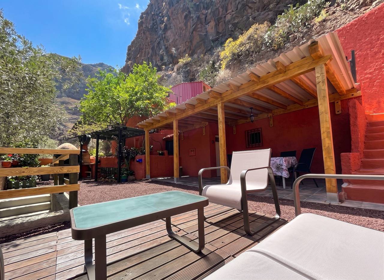 Willkommenes Haus mit Bergblick in Ingenio in Ingenio, Gran Canaria Osten