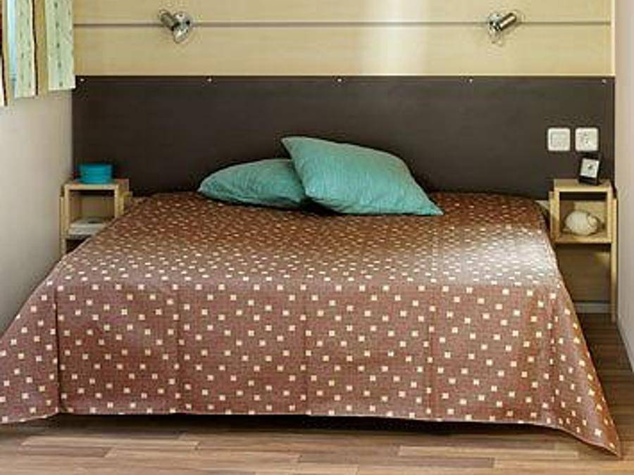 Camping L'Eau Vive - Mobilheim 4 personen - Cottage Riviera in Carennac, Lot