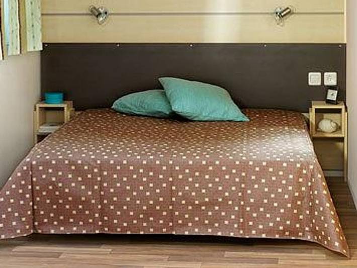 Camping L'Eau Vive - Mobilheim 4 personen - Cottage Riviera in Carennac, Lot
