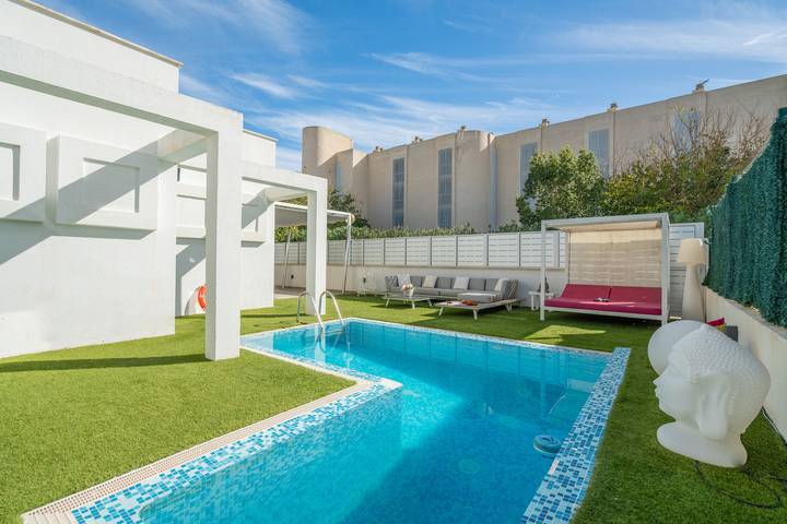 Luxus-Finca für 4 Personen, mit Whirlpool und Terrasse sowie Garten in Can Picafort - 2