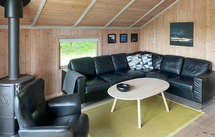 Ferienhaus für 6 Personen mit Terrasse in Kærgården, Limfjord in Nordjütland