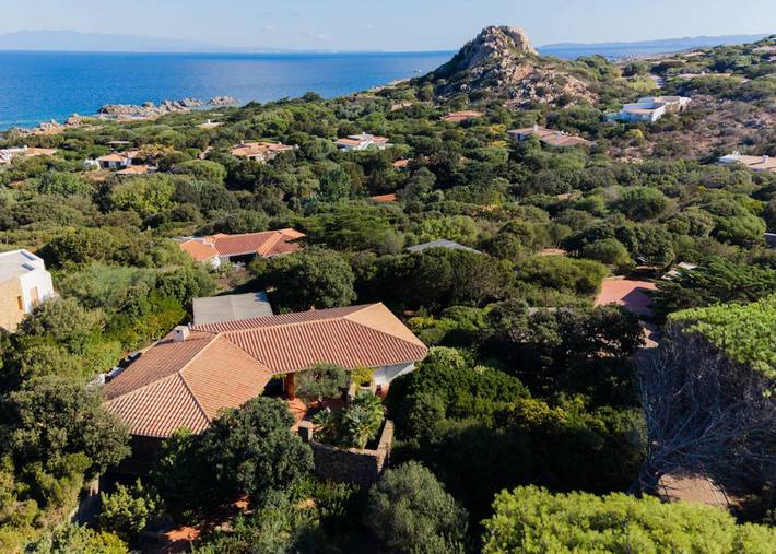 Villa 'Elena' mit Meerblick, WLAN und Klimaanlage in Portobello (Sardinien), Aglientu
