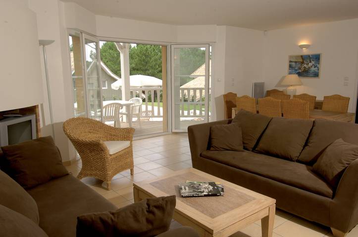 Villa pour 6 personnes, avec balcon et piscine en Gironde - 2