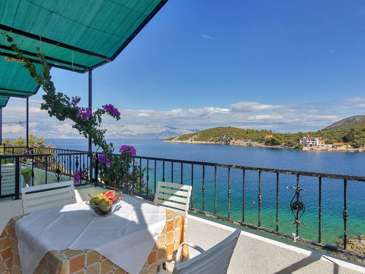 Holiday rental for 2 people, with terrace, with pets on Hvar