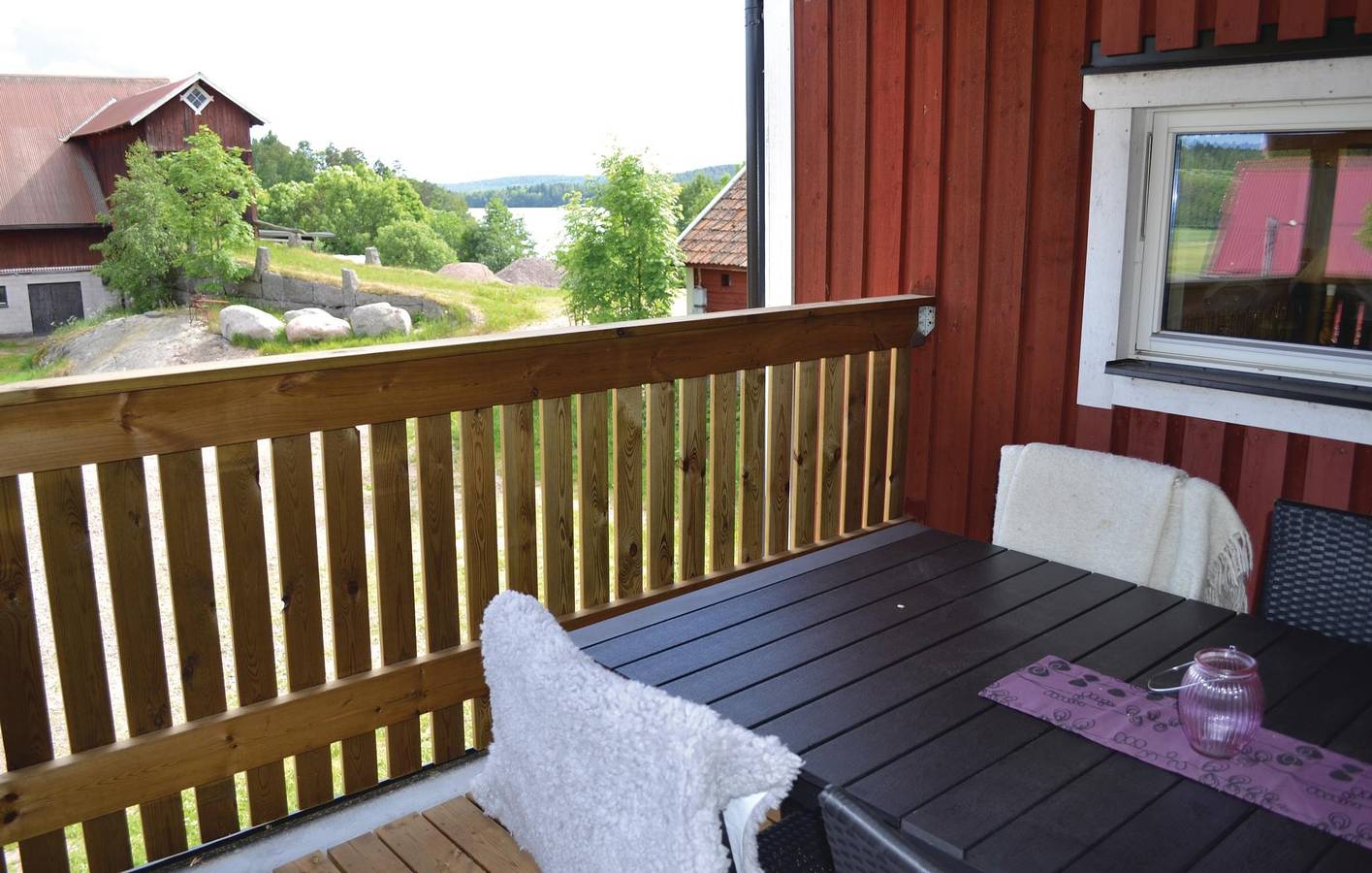Ferienhaus für 6 Personen mit Seeblick in Kinda, Östergötland