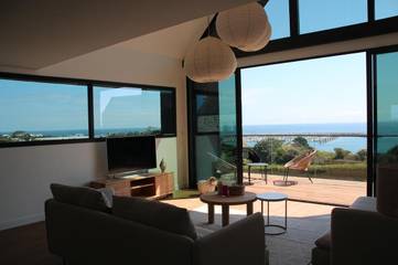 Gîte pour 6 personnes, avec vue et jardin dans Plage Traon Nevez Plouezoc H