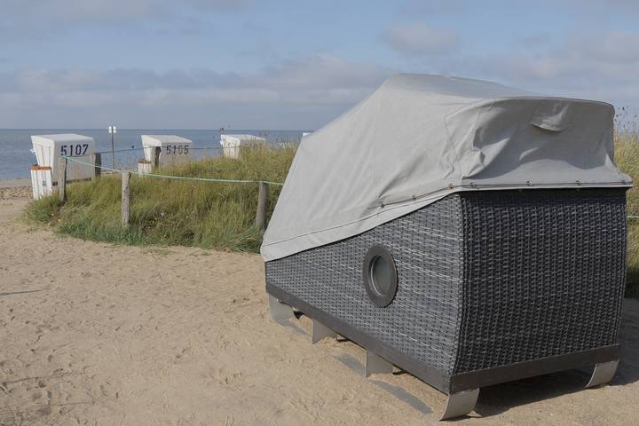 Ferienhaus mit Meerblick für 2 Personen, mit Seeblick in Büsum-Wesselburen - 4
