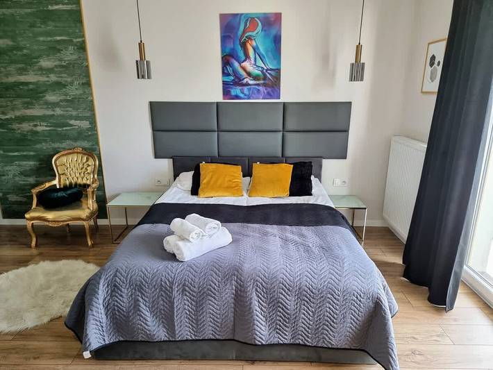 Apartment for 2 people, with balcony/terrace, child-friendly in Warsaw