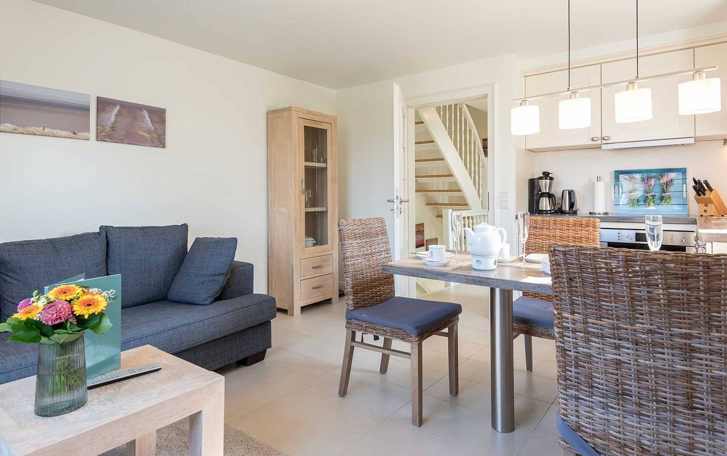 Ganze Wohnung, Strandnahe 3-Zimmer Ferienwohnung auf ca. 45 m² Wohnfläche, für 2 Personen in Wenningstedt, Sylt