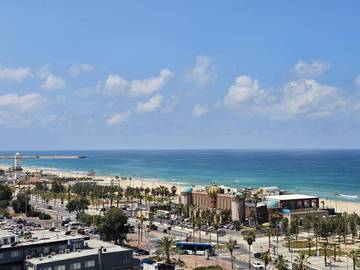 Gîte pour 2 personnes, avec vue à Ashdod