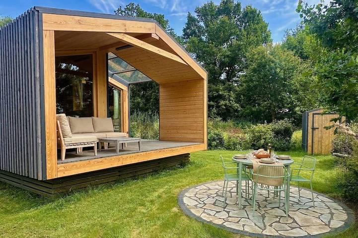 Ferienhaus für 3 Personen, mit Garten und Balkon sowie Sauna, mit Haustier in Bleckede