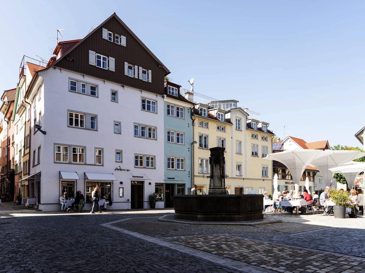 Adara Boutique-Hotel - Doppelzimmer mit Wc und Dusche in Lindau, Bayerisch Schwaben