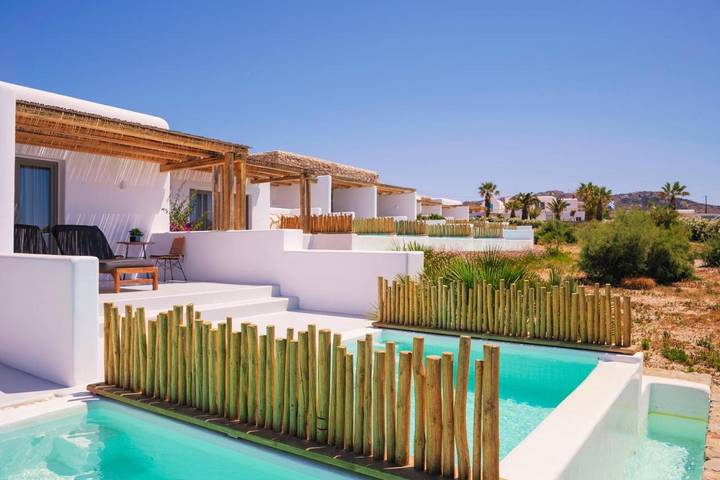 Chambre d’hôte pour 2 personnes, avec vue ainsi que piscine et jardin dans Mykonos - 2