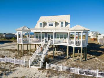 Vacation House for 10 Guests in Dauphin Island, Mobile Bay, Picture 1