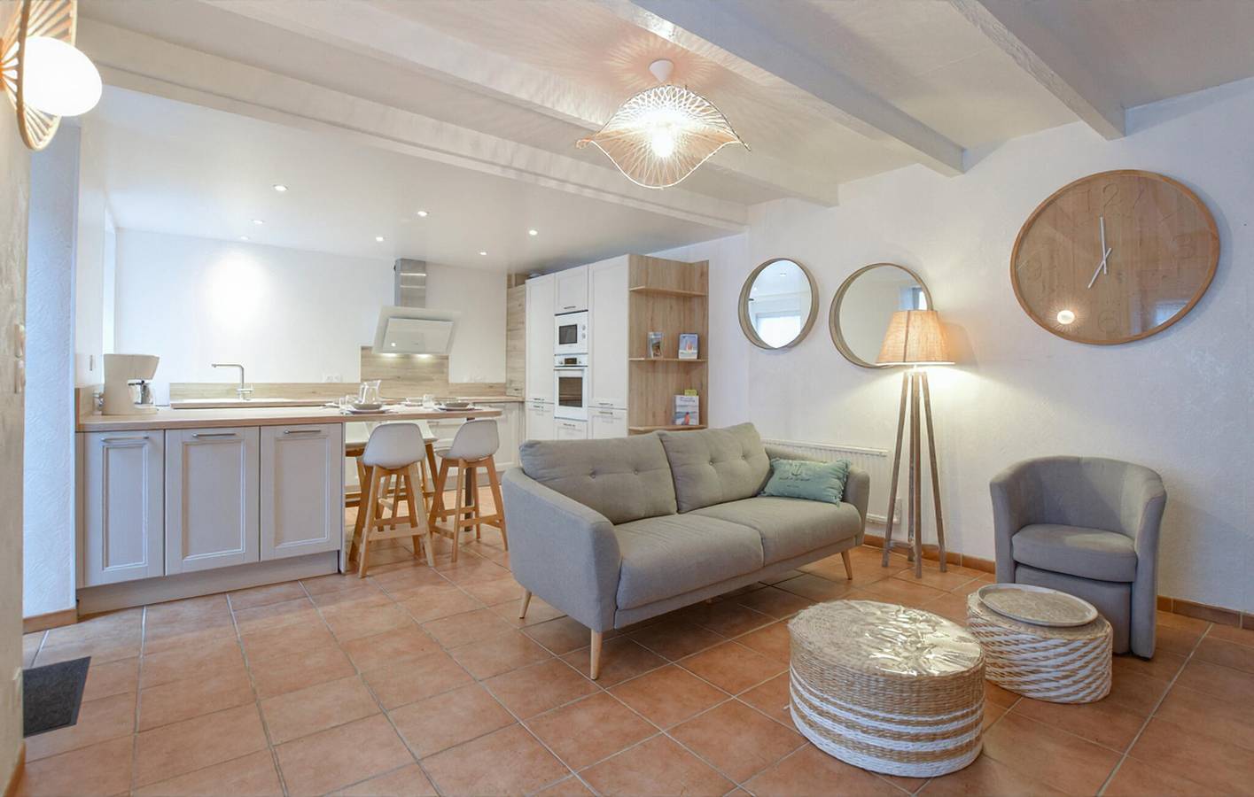 Apartamento acogedor - WiFi, TV, cocina, aparcamiento - Cerca de la playa y restaurantes in Saint-Vaast-la-Hougue, Región de Cherbourg