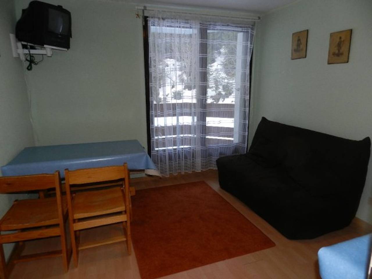 Appartement entier, Studio cabine proche pistes avec balcon, ascenseur et casier à skis in La Ferrière, Le Pleynet Les Sept Laux